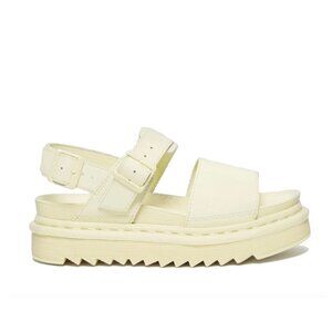 Dr. Martens Voss Mono Yellow Pastel Leather Sandals